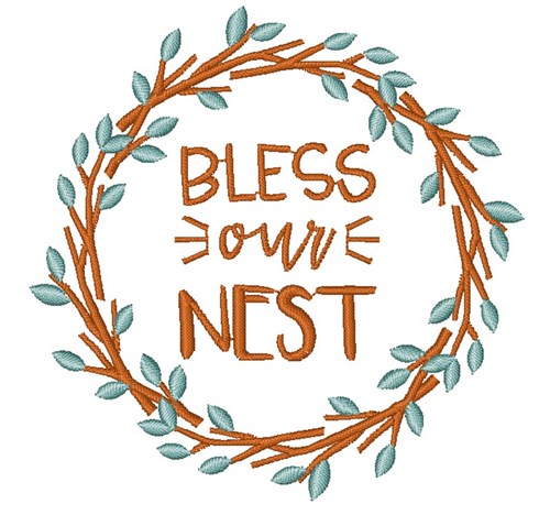 Download Bless Our Nest Embroidery Designs, Machine Embroidery ...