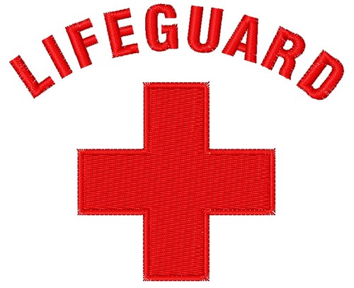 Lifeguard Logo Embroidery Designs, Machine Embroidery Designs at