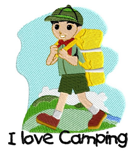 I Love Camping Embroidery Designs Machine Embroidery Designs at
