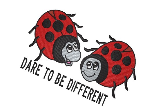 Dare To Be Different Embroidery Designs, Free Machine ...