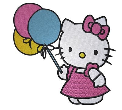 Party Hello Kitty Embroidery Designs Machine Embroidery 