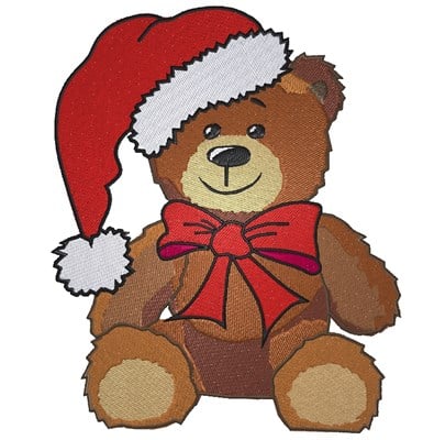 christmas teddy bear