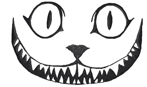 Cheshire Cat Embroidery Designs Machine Embroidery Designs At Embroiderydesigns Com