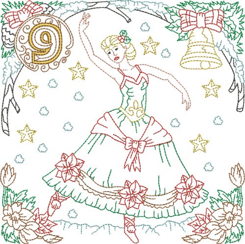 modern christmas embroidery patterns free