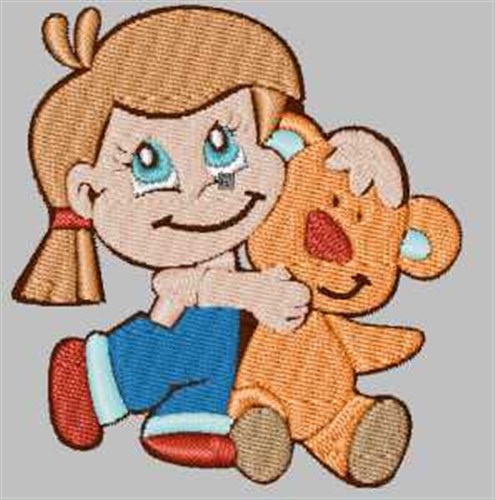 Girl  teddy embroidery designs free machine embroidery designs at Girl  teddy embroidery designs free machine embroidery designs at