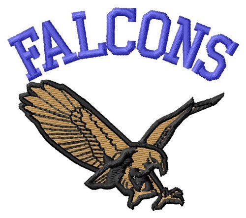 Falcon Embroidery Designs | Custom Embroidery