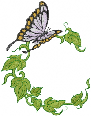 42+ Butterfly Vines Embroidery
