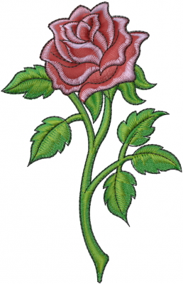 Red Rose Embroidery Designs, Machine Embroidery Designs at ...