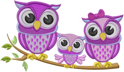 Download Owl Family Embroidery Designs, Machine Embroidery Designs ...