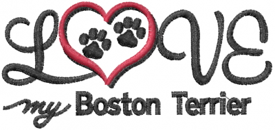 i love boston terriers