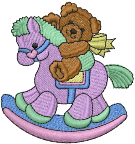 teddy embroidery