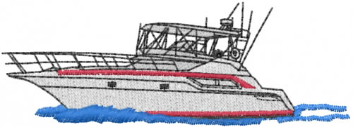 FISHING BOAT Embroidery Designs Machine Embroidery Designs At 