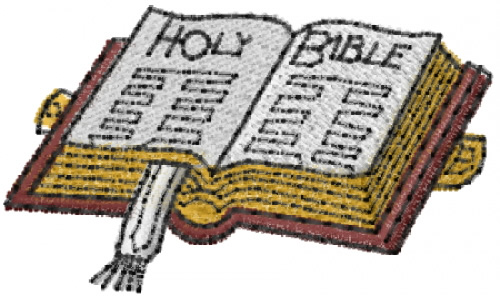 Open bible embroidery designs machine embroidery designs at