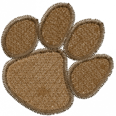 Free Dog Paw Print Embroidery Design Free Dog Paw Print Embroidery Design