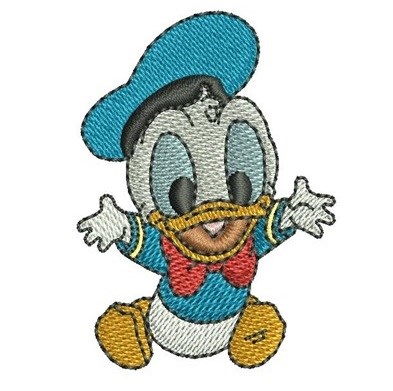 Baby Donald Duck Embroidery Designs Machine Embroidery Designs At Embroiderydesigns Com