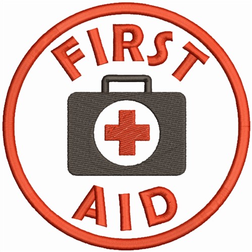 First Aid Logo Embroidery Designs, Machine Embroidery Designs at