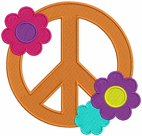 33+ Peace Sign Embroidery Design Free Small