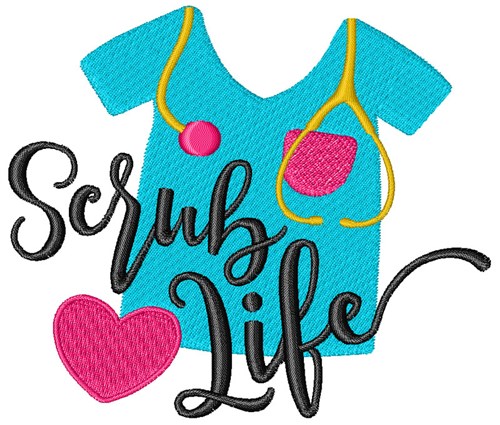 Download Scrub Life Embroidery Designs Machine Embroidery Designs At Embroiderydesigns Com