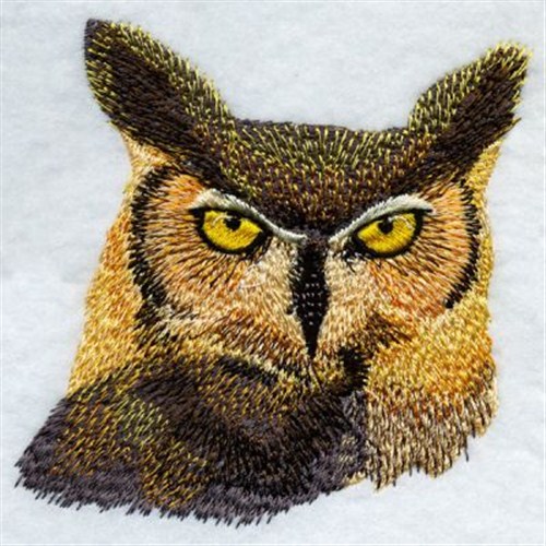 Realistic Owl Embroidery Designs  Machine Embroidery  