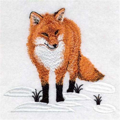 Download Realistic Fox Embroidery Designs, Machine Embroidery ...