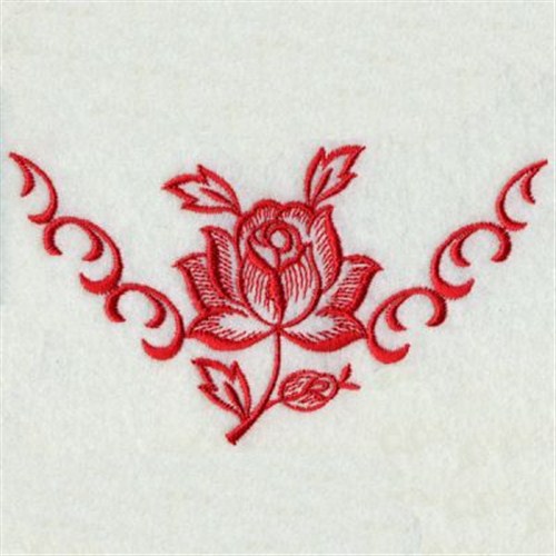 Redwork rose motif embroidery designs machine embroidery designs at Redwork rose motif embroidery designs machine embroidery designs at