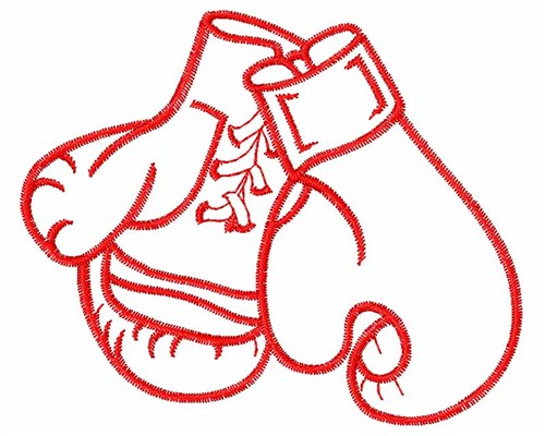 Boxing Gloves Embroidery Designs Machine Embroidery Designs At Embroiderydesigns Com