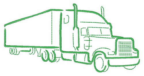 Semi Truck Embroidery Designs Machine Embroidery Designs At Embroiderydesigns Com