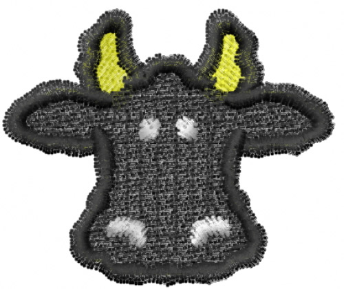 Black cow head embroidery designs machine embroidery designs at Black cow head embroidery designs machine embroidery designs at