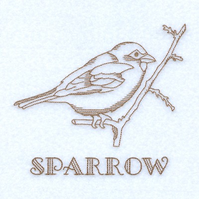 sparrow outline embroidery designs machine embroidery designs at embroiderydesigns com embroidery designs