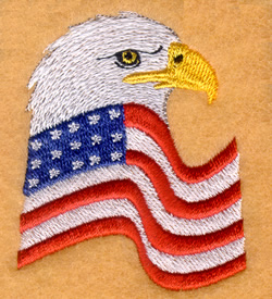 Eagle With American Flag Embroidery Designs Machine Embroidery Designs At Embroiderydesigns Com