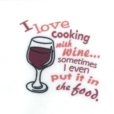 Cooking With Wine Embroidery Designs Machine At Largeimg