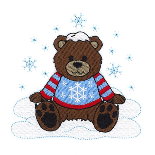 teddy embroidery