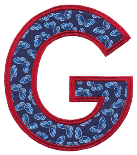 Applique alphabet g embroidery designs machine embroidery designs at