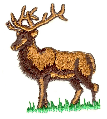 Posed elk embroidery designs machine embroidery designs at Posed elk embroidery designs machine embroidery designs at