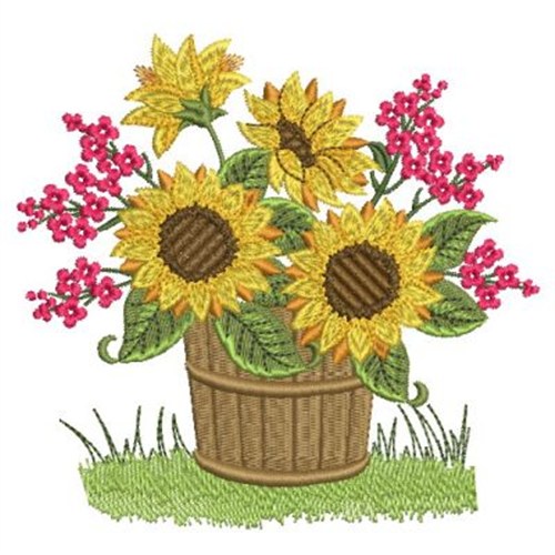 Sunflower Machine Embroidery Designs | Embroidery