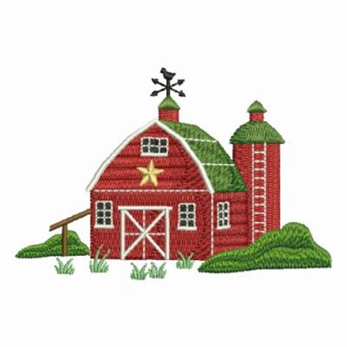 Barn On The Farm Embroidery Designs Machine Embroidery Designs At 