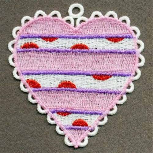 FSL Striped Heart Embroidery Designs, Machine Embroidery Designs at ...