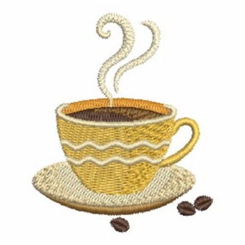 Cup of coffee embroidery designs machine embroidery designs at