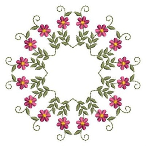 Flower Circle Embroidery Designs Machine Embroidery Designs At