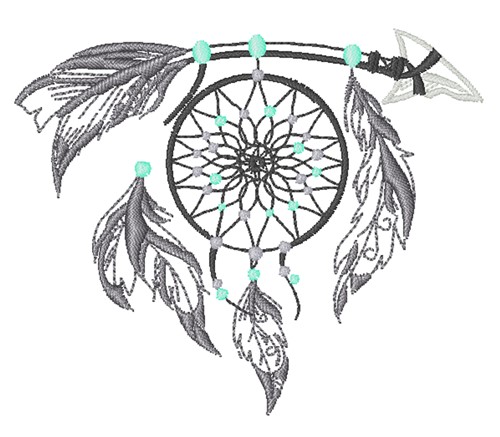 Download Arrow Dreamcatcher Embroidery Designs Machine Embroidery Designs At Embroiderydesigns Com