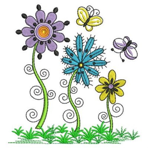 Floral Borders Embroidery Designs, Machine Embroidery Designs at ...