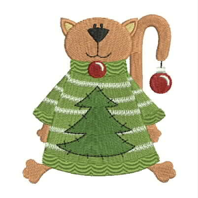 Christmas cat embroidery designs machine embroidery designs at Christmas cat embroidery designs machine embroidery designs at