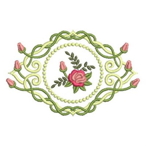 Heirloom Circle Border Embroidery Designs Machine Embroidery