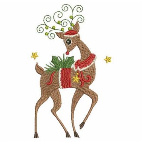 Download Christmas Reindeer Embroidery Designs, Machine Embroidery ...