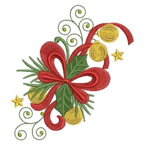 Christmas Bow & Bell Embroidery Designs, Machine Embroidery Designs at ...