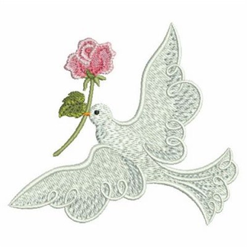 Dove Embroidery Pattern