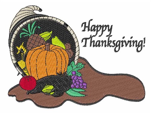 Happy Thanksgiving Embroidery Designs Machine Embroidery Designs at