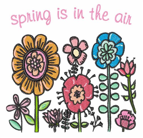 Spring Flowers Embroidery Designs Machine Embroidery Designs at Designs embroiderydesigns embroidery spring