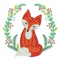 Download Springtime Fox Embroidery Designs, Machine Embroidery ...