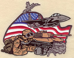 Military Pride Applique Embroidery Designs Machine Embroidery Designs